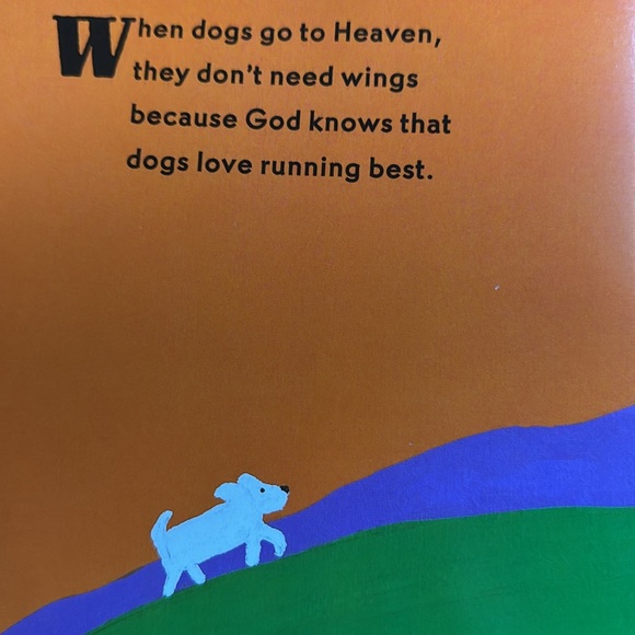 3/$20💕 DOG HEAVEN book great for explaining grief to kids, pet passing - Picture 3 of 10